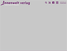 Tablet Screenshot of innenwelt-verlag.de